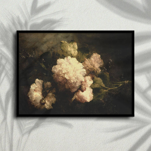 Peonies Still Life Decoupage Rice Paper - A3+ - for Crafts