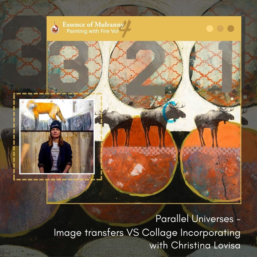 Painting with Fire 2024/25 - A Year-Long Encaustic Journey through e-courses
