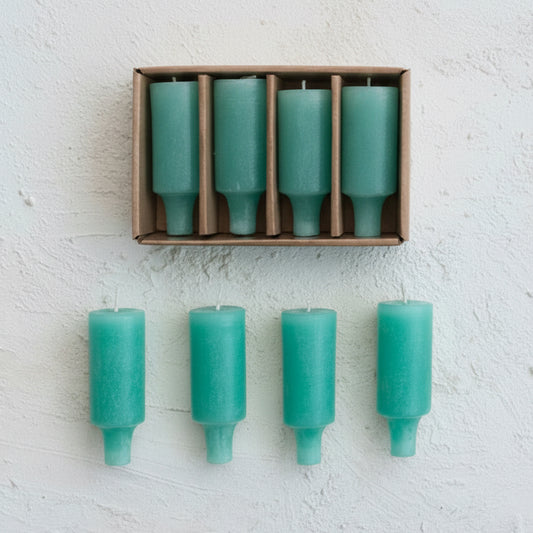 Bottle Taper Candles/Set 4