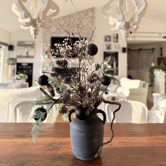 Winter Table Vase Decor (Handmade in-house)