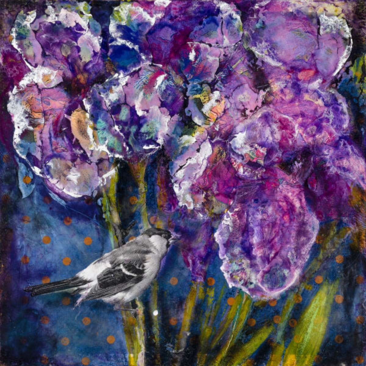 Encaustic Giclees by Christina (Large Square)