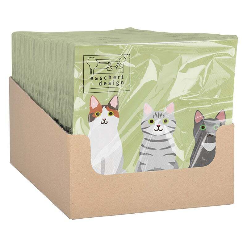 Paper Napkins - Cats (33x33cm)