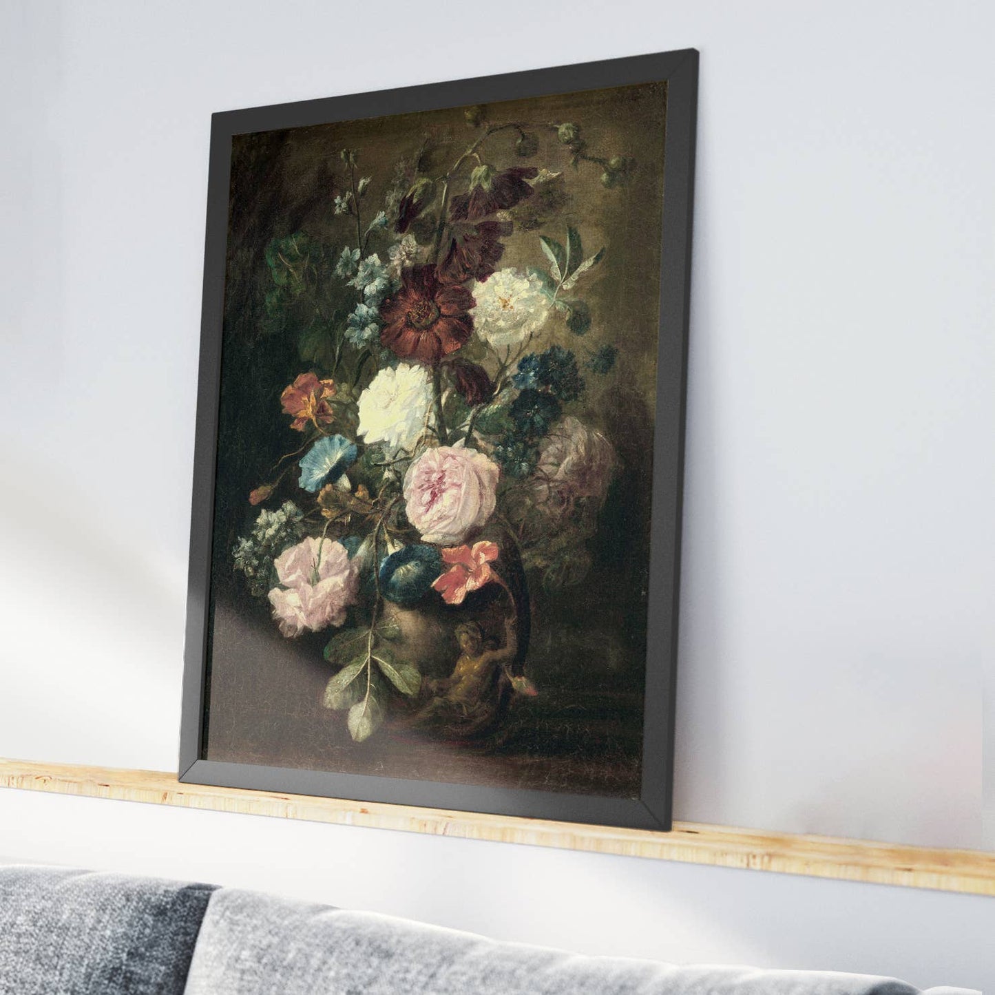 Vase Of Flowers Decoupage Rice Paper - A3+ - for Crafts