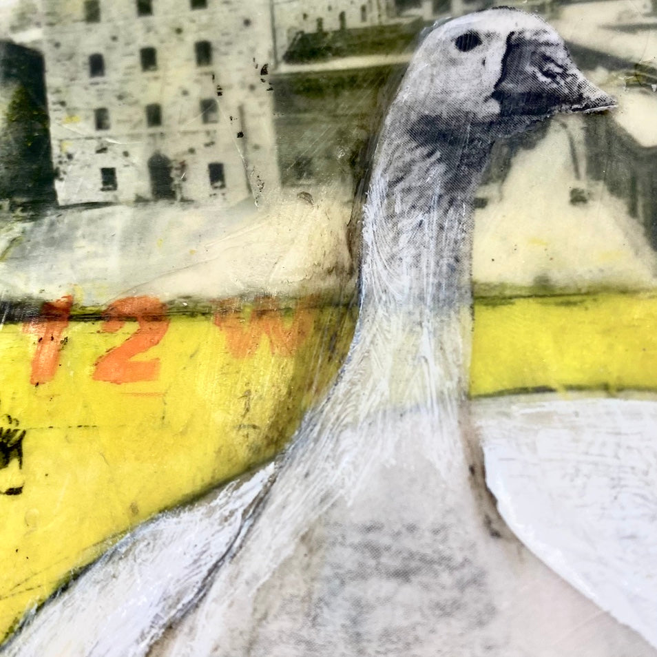 TWO Worlds Collide - Modified Wax Giclees