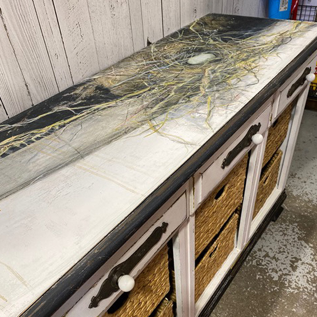 TWO Worlds Collide - Artistic Furniture Facelift