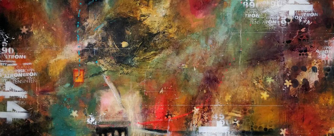 How to save money when creating large encaustic paintings
