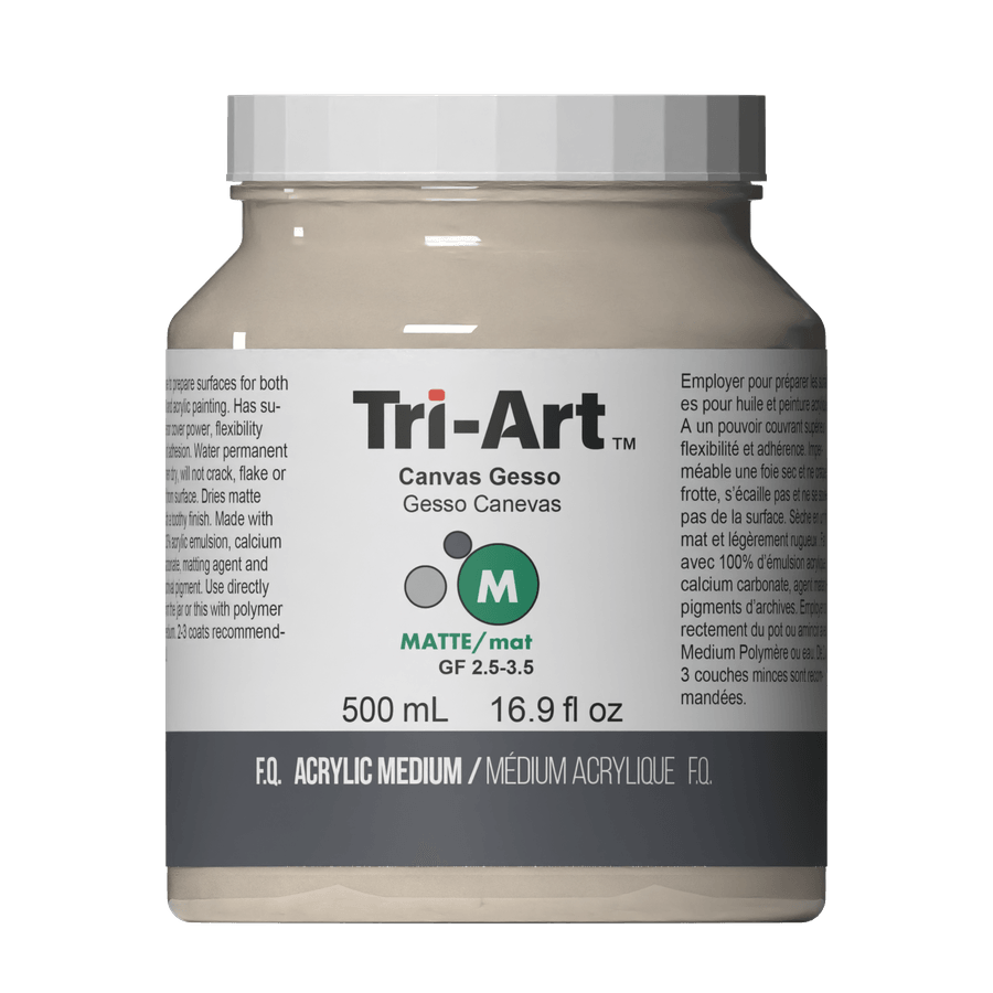 Tri-Art Mediums Canvas Gesso
