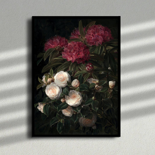 Camellia Rhododendron Decoupage Rice Paper - A3+ - 1pc