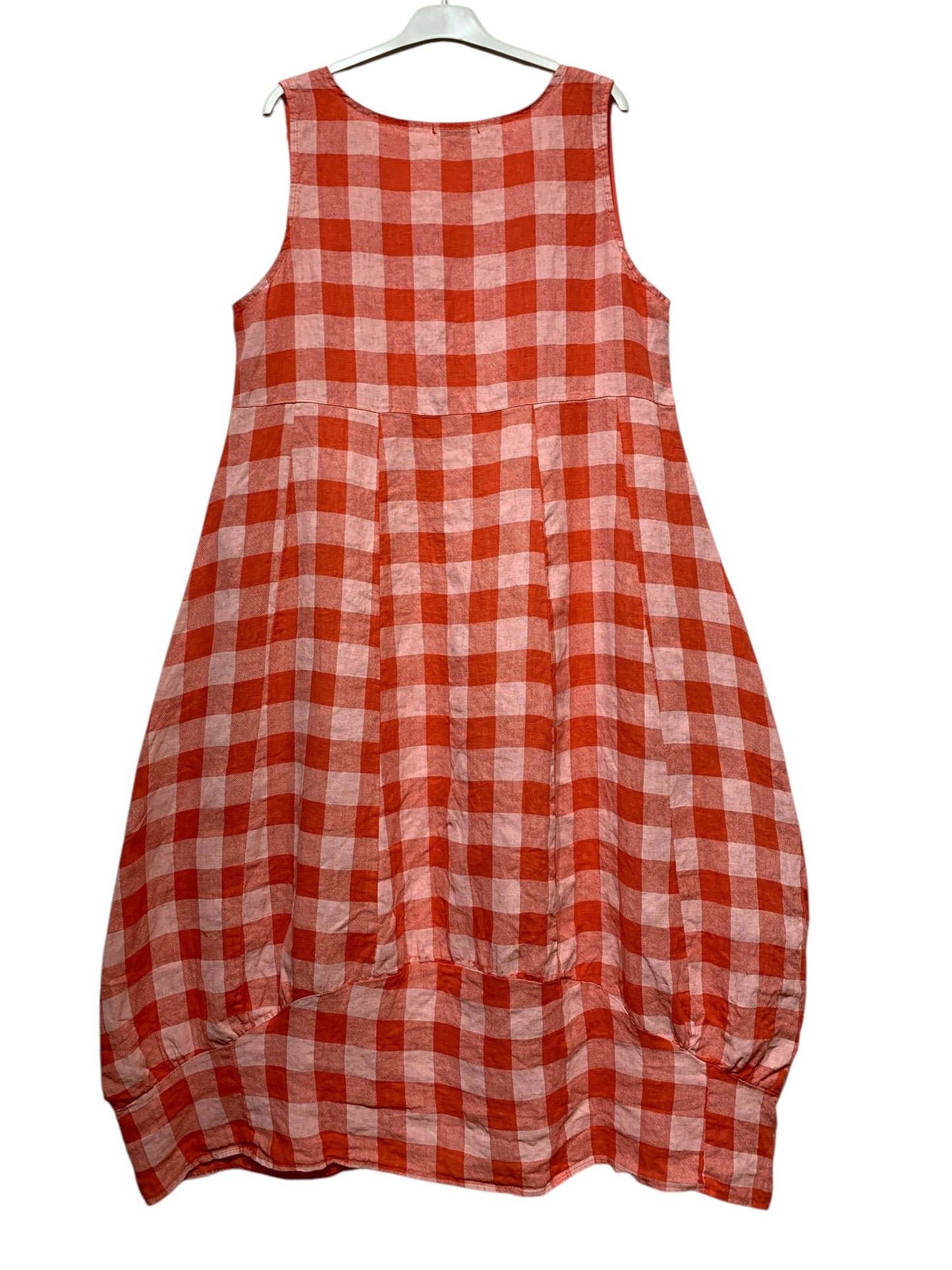 LINEN DRESS Gingham