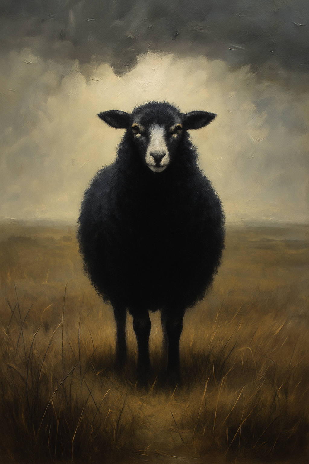 Black Sheep - Mint Decoupage Paper