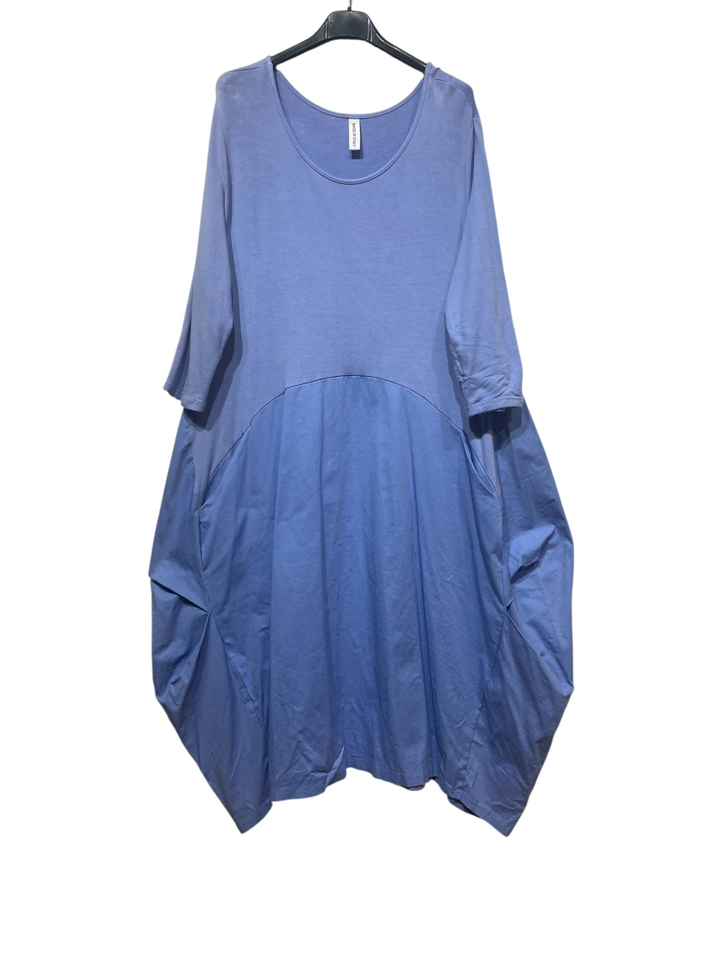 COTTON DRESS WITH POCKETS