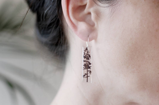 Tall Tree Earrings