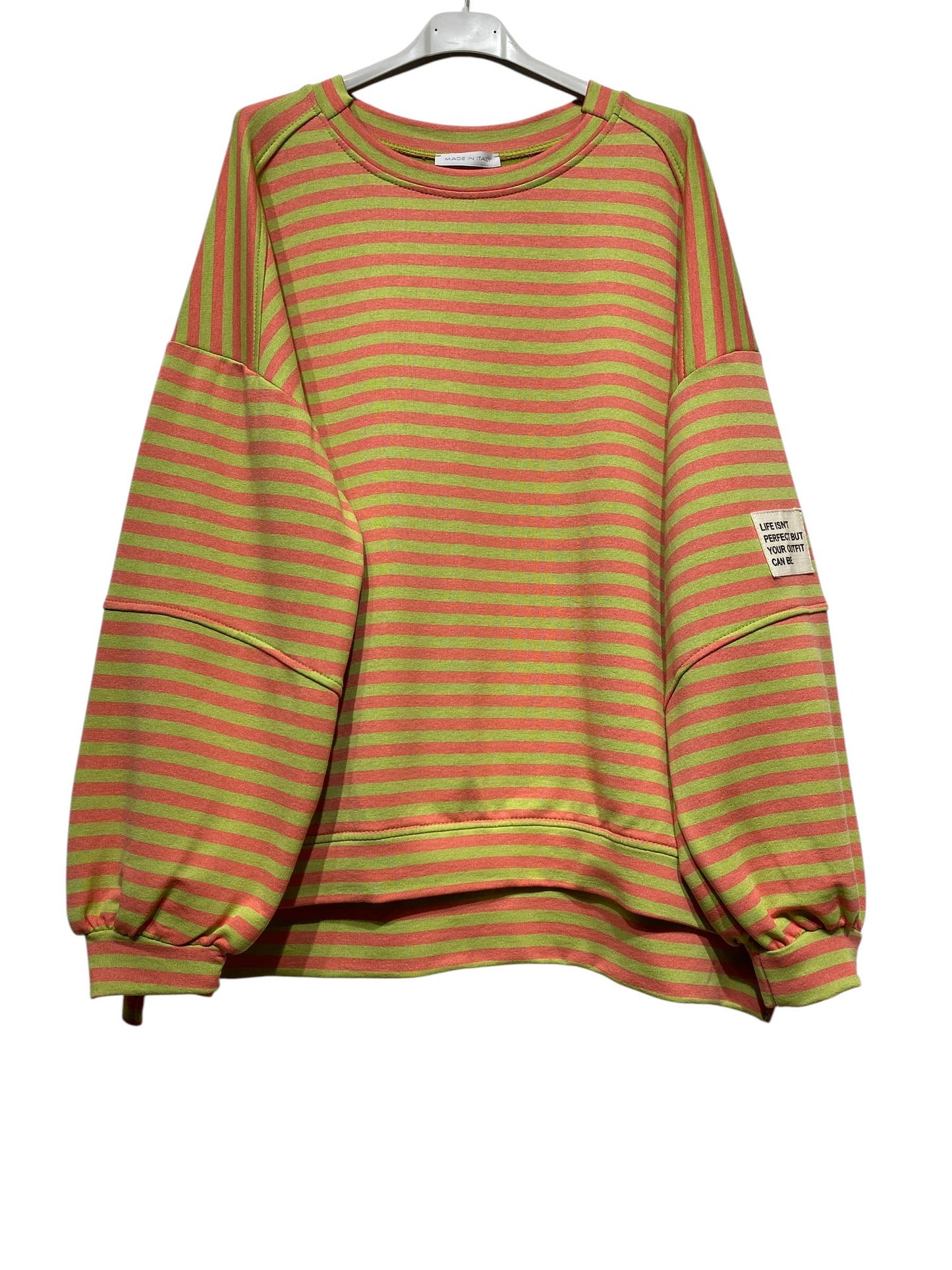 Oversized sweatshirt : Yellow