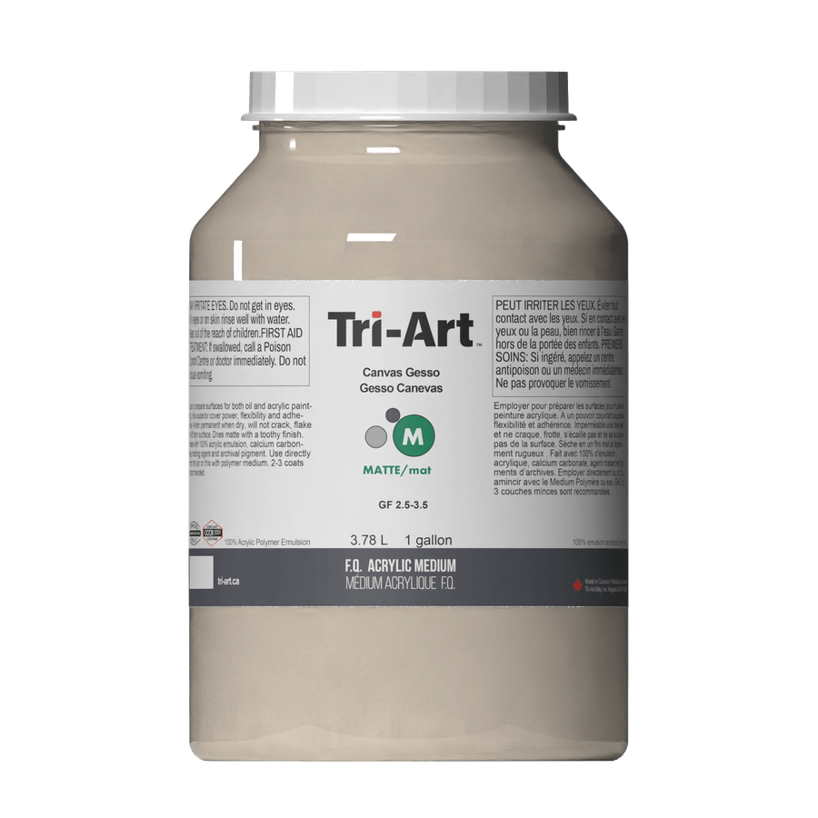 Tri-Art Mediums Canvas Gesso