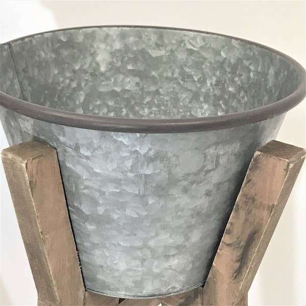 Flower Pot On Stand, Two Sizes