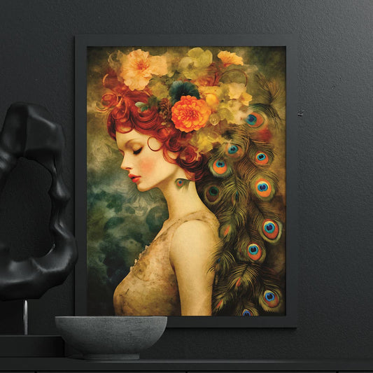 Irish Woman Decoupage Rice Paper - A3+ - for Crafts
