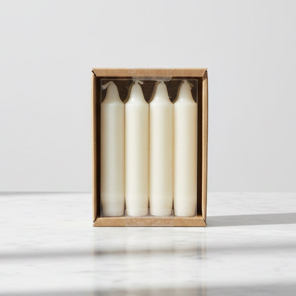 Unscented Candles Set 12