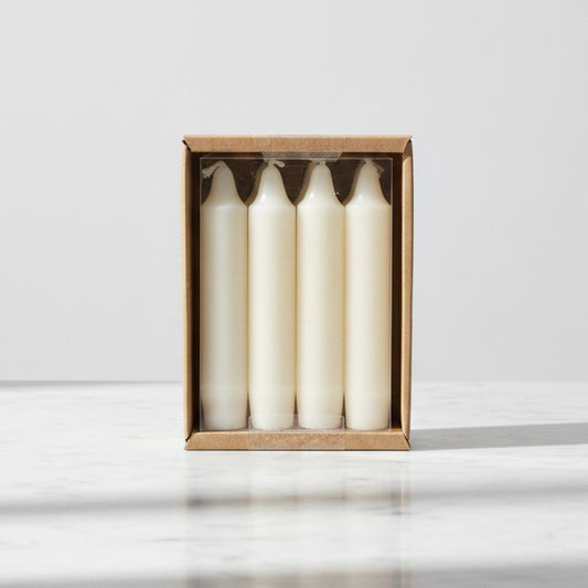 Unscented Candles Set 12