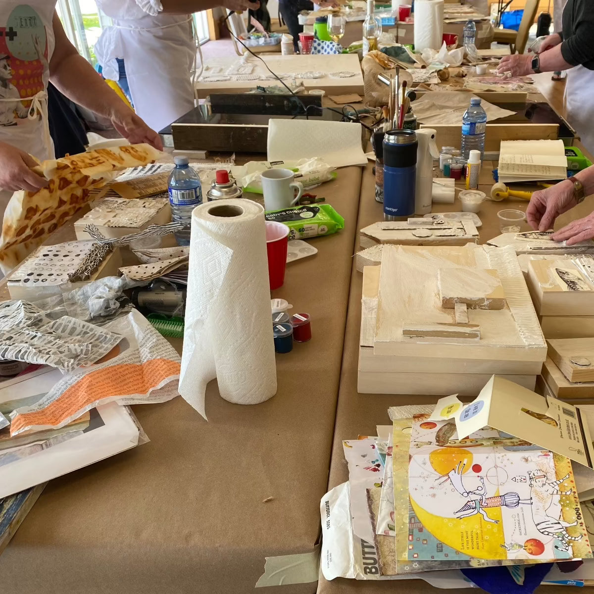 ALIVE - ONE SEAT LEFT! 5 day Encaustic Retreat (May 5-10, 2024)