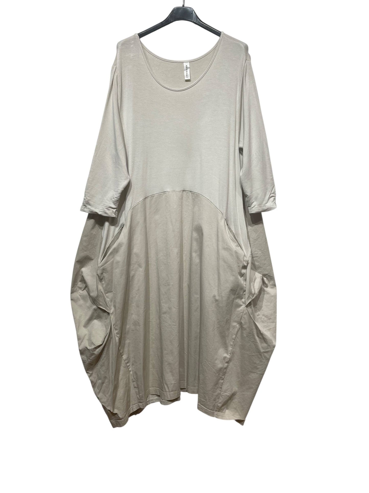 COTTON DRESS WITH POCKETS