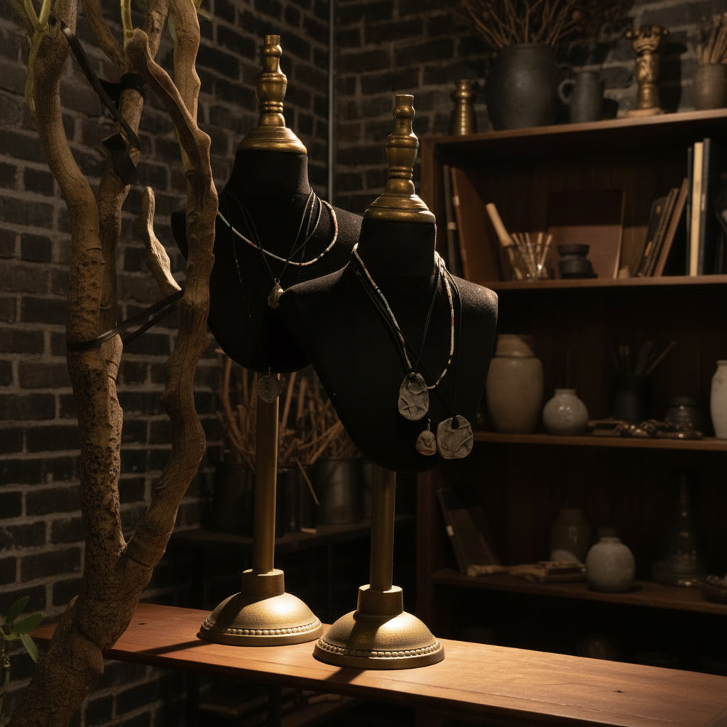 Adjustable Jewelery Bust