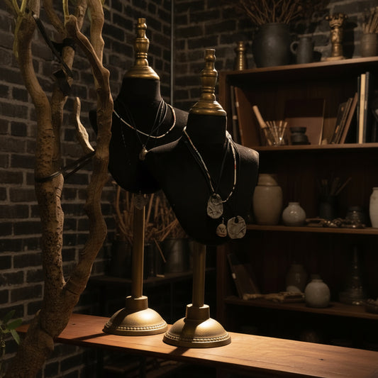 Adjustable Jewelery Bust