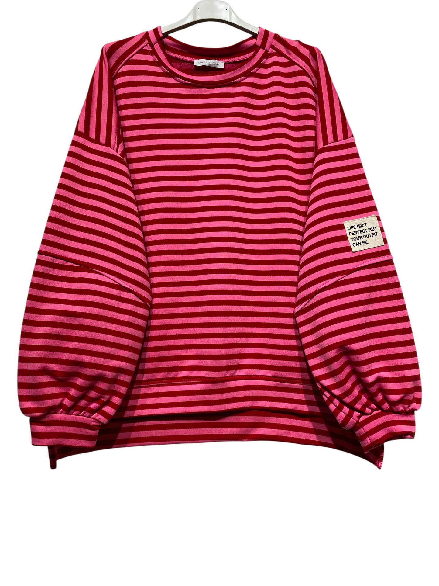 Oversized sweatshirt : Rose