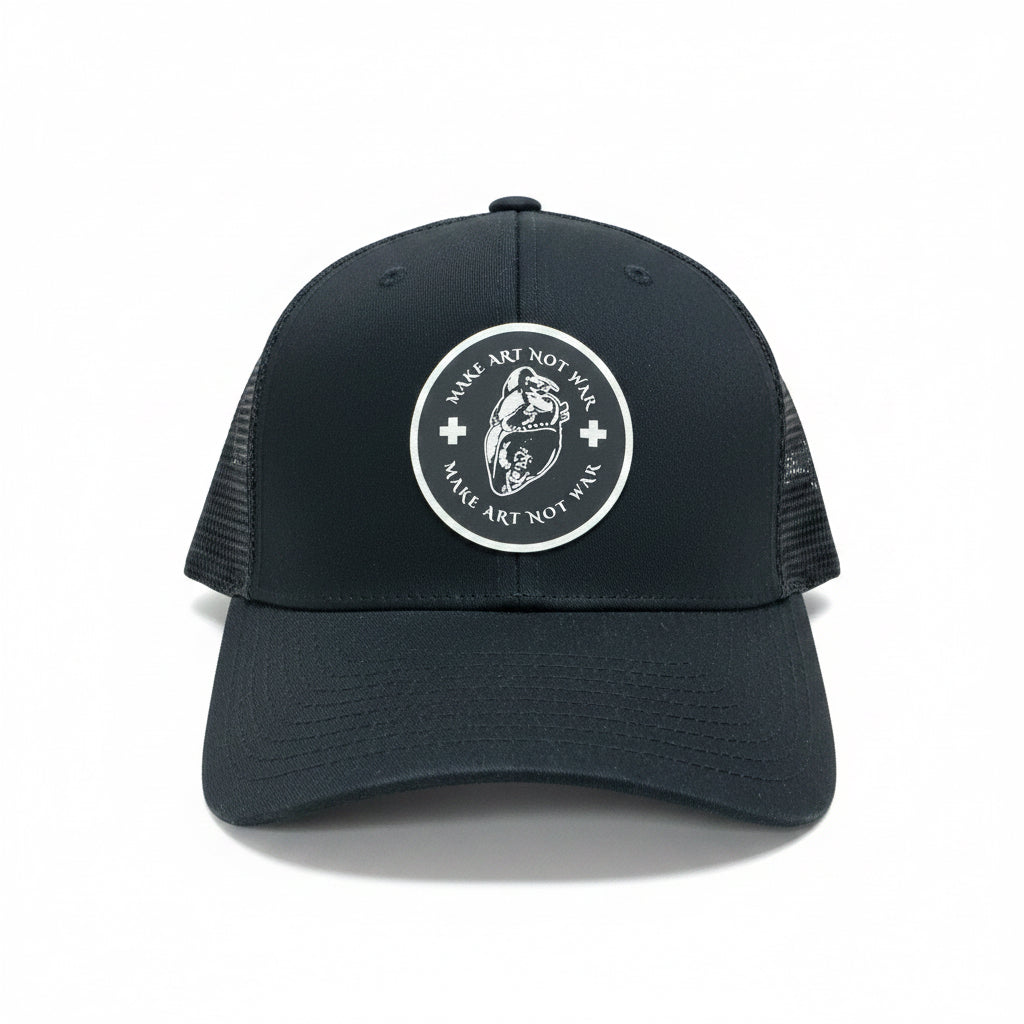Make Art Not War — Signature Snapback Hat
