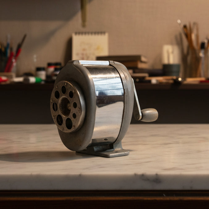 Vintage Mechanical Pencil Sharpener (Counter Mounted)