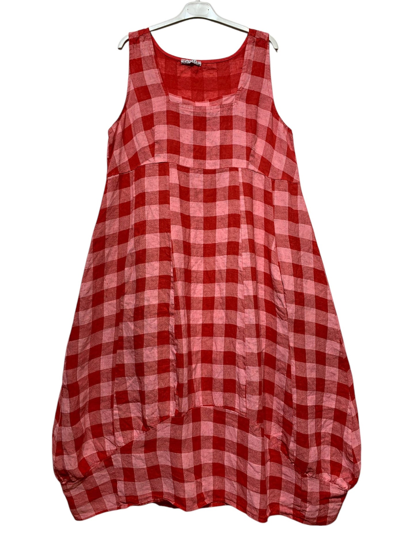 LINEN DRESS Gingham