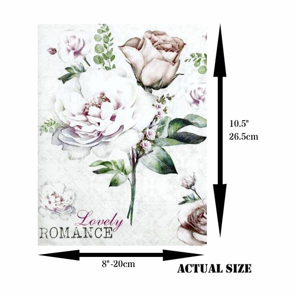 Antique v4 Decoupage Rice Paper - A4 - 6pc - for Crafts