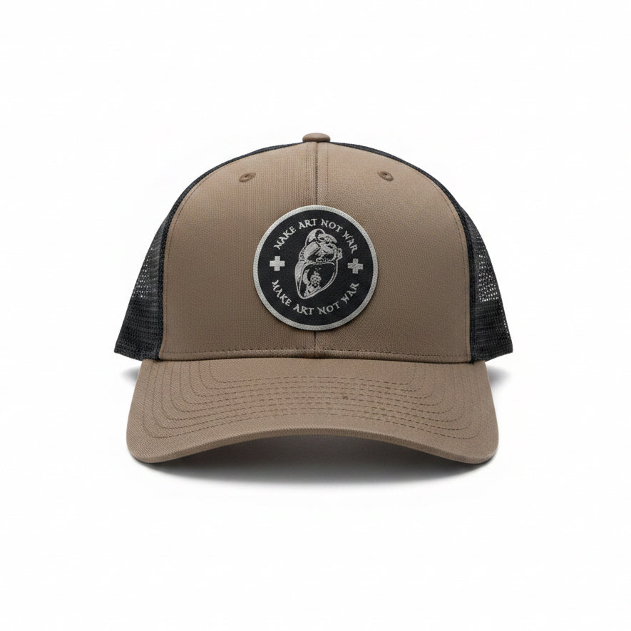 Make Art Not War — Signature Snapback Hat
