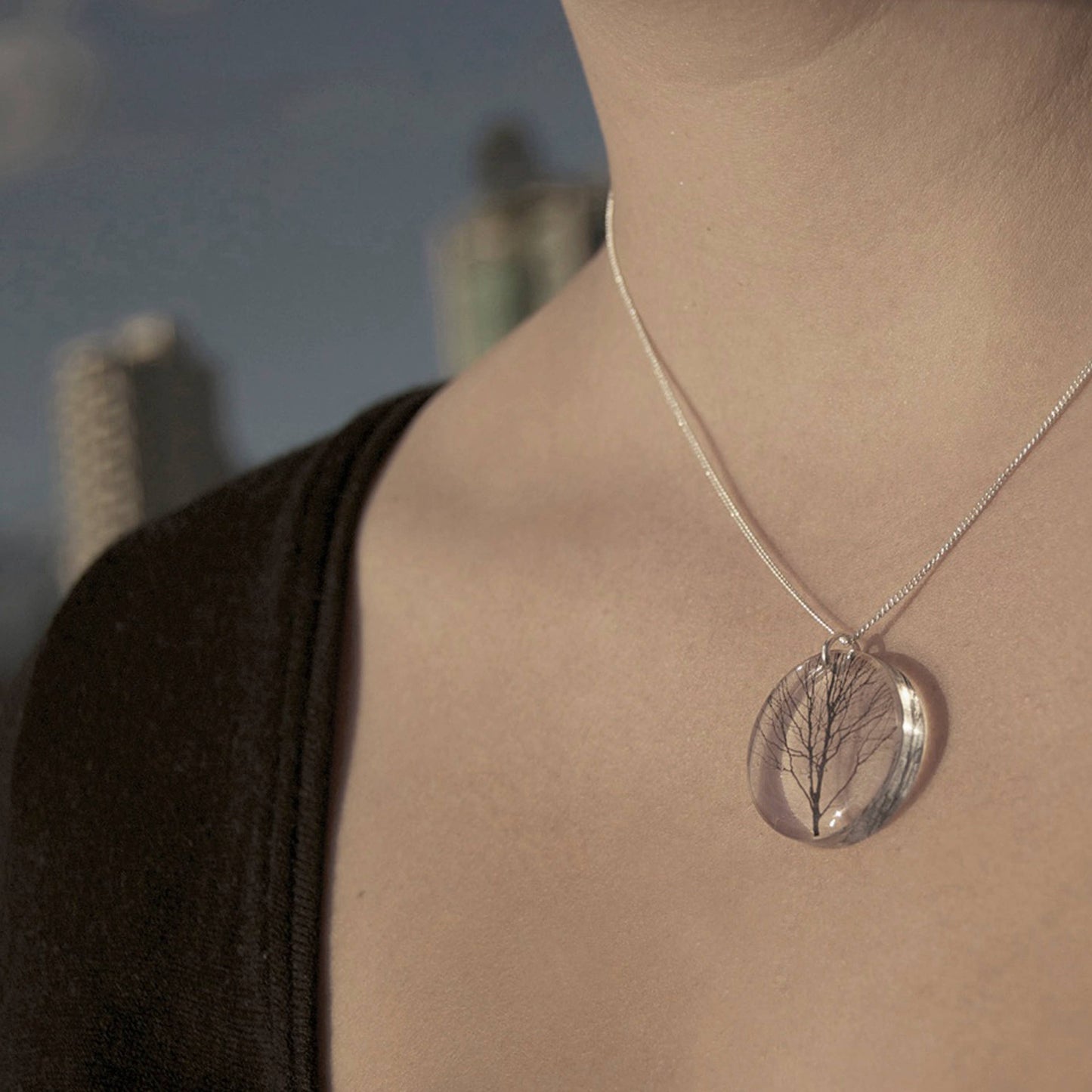 Round Tree Necklace