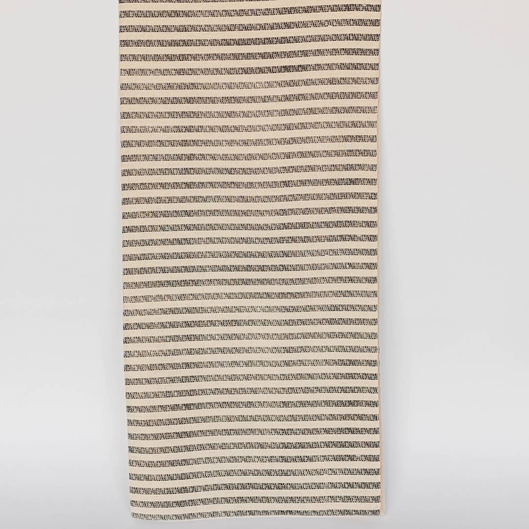 Table Runner In Flax Cotton