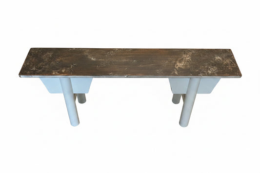 Antique Farmhouse Bench (Handpainted)