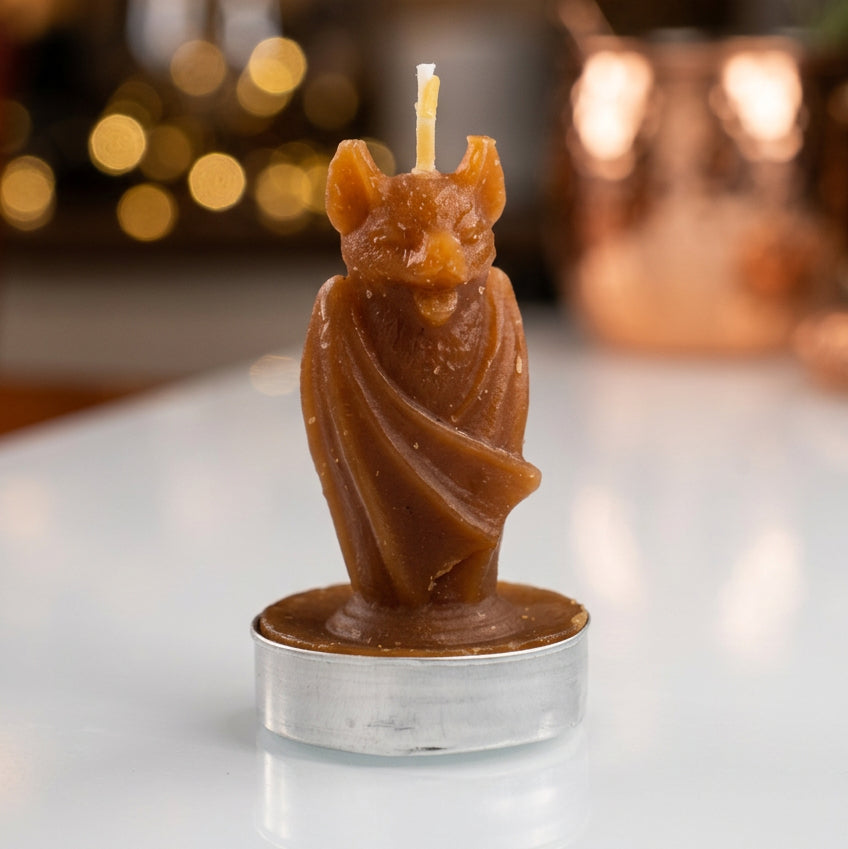 S/9 Bat Tealight Candles in Box