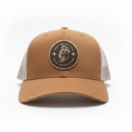 Make Art Not War — Signature Snapback Hat