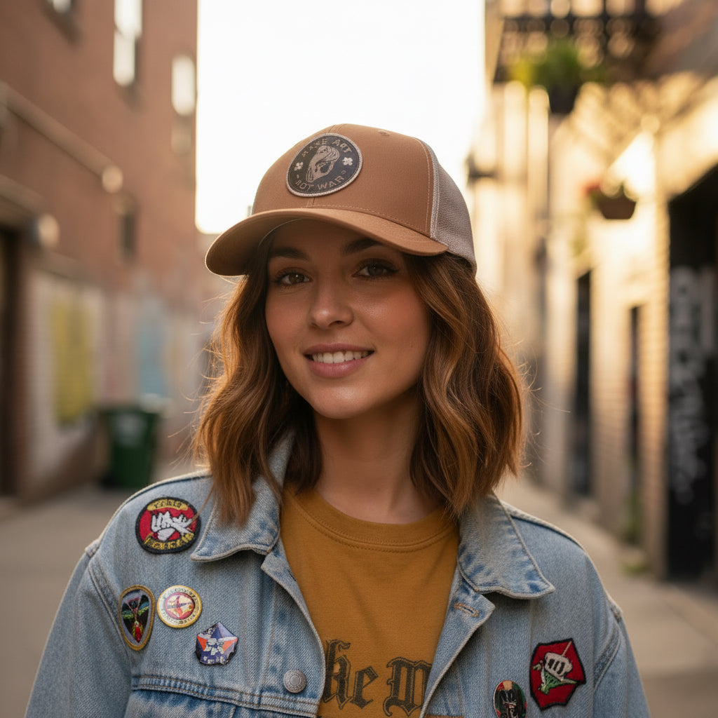 Make Art Not War — Signature Snapback Hat