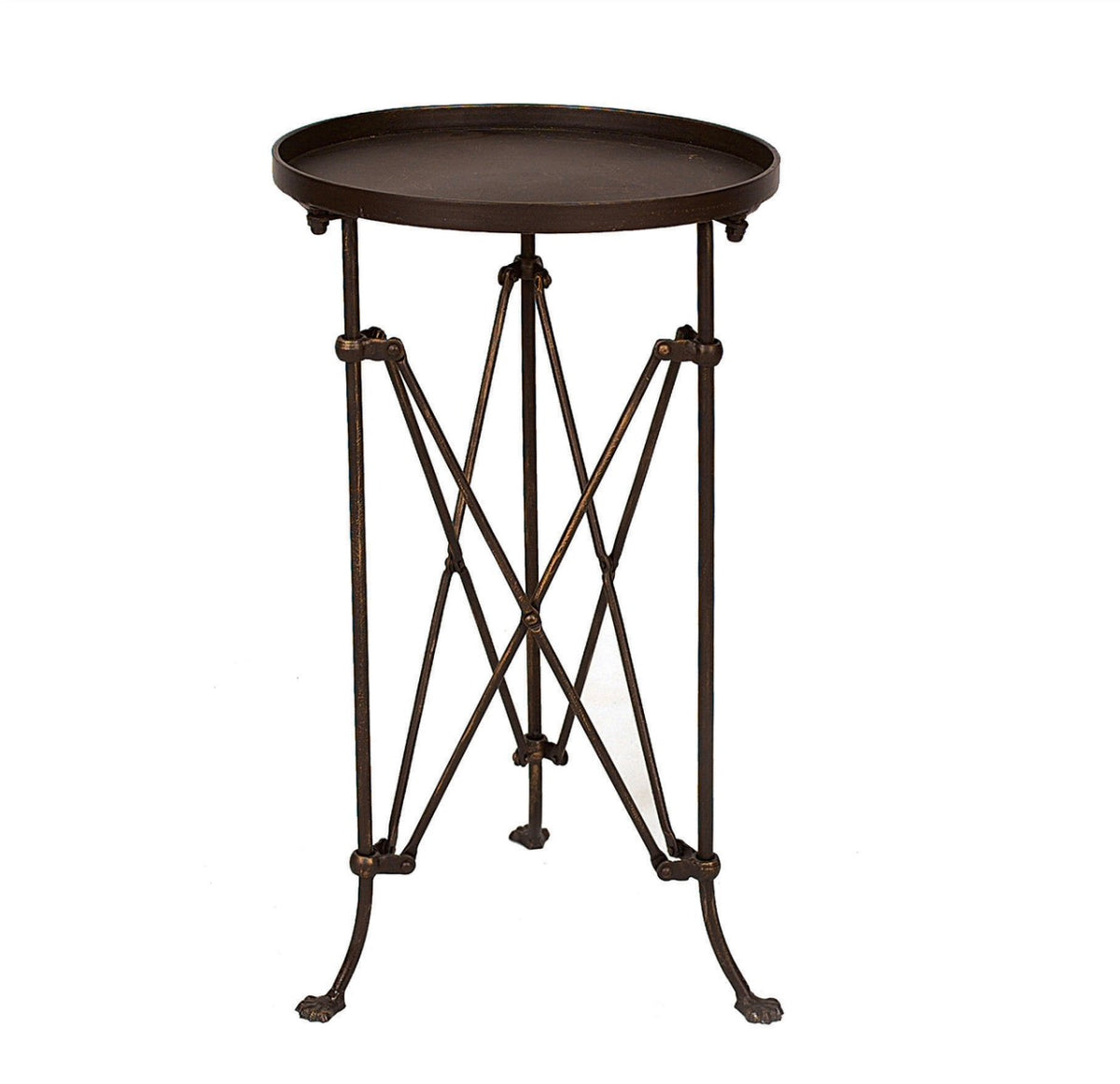 Metal Tray Table – Bronze Finish (HD6146)