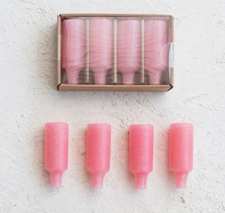 Bottle Taper Candles/Set 4