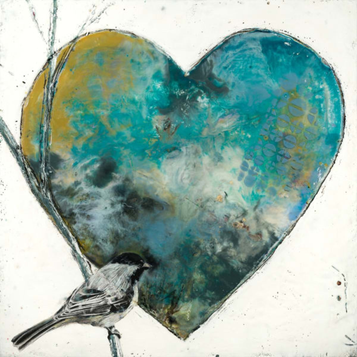 Encaustic Giclees by Christina (Small Square)