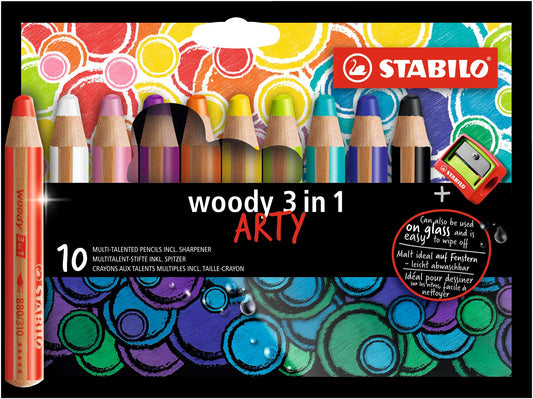 Woody 3 in 1 ARTY 10pcs
