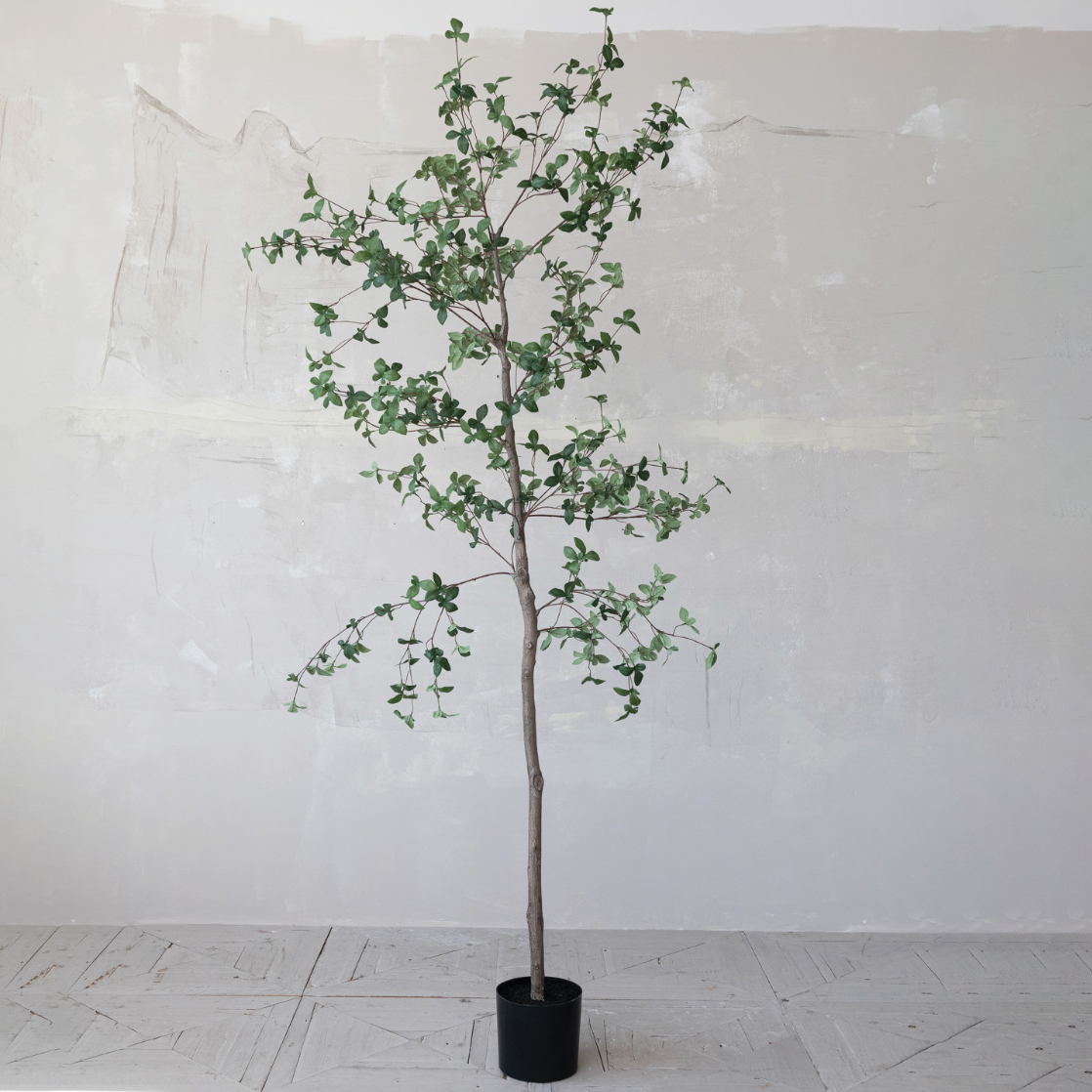 Faux ficus tree
