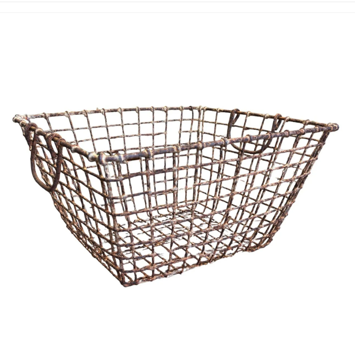Vintage oyster crate