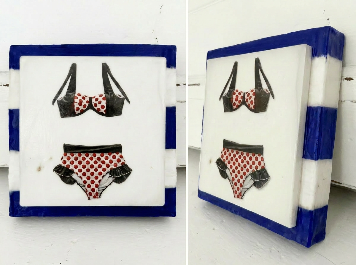 ➕➕Teeny-Weeny Bikini — Make & Take Encaustic Workshop