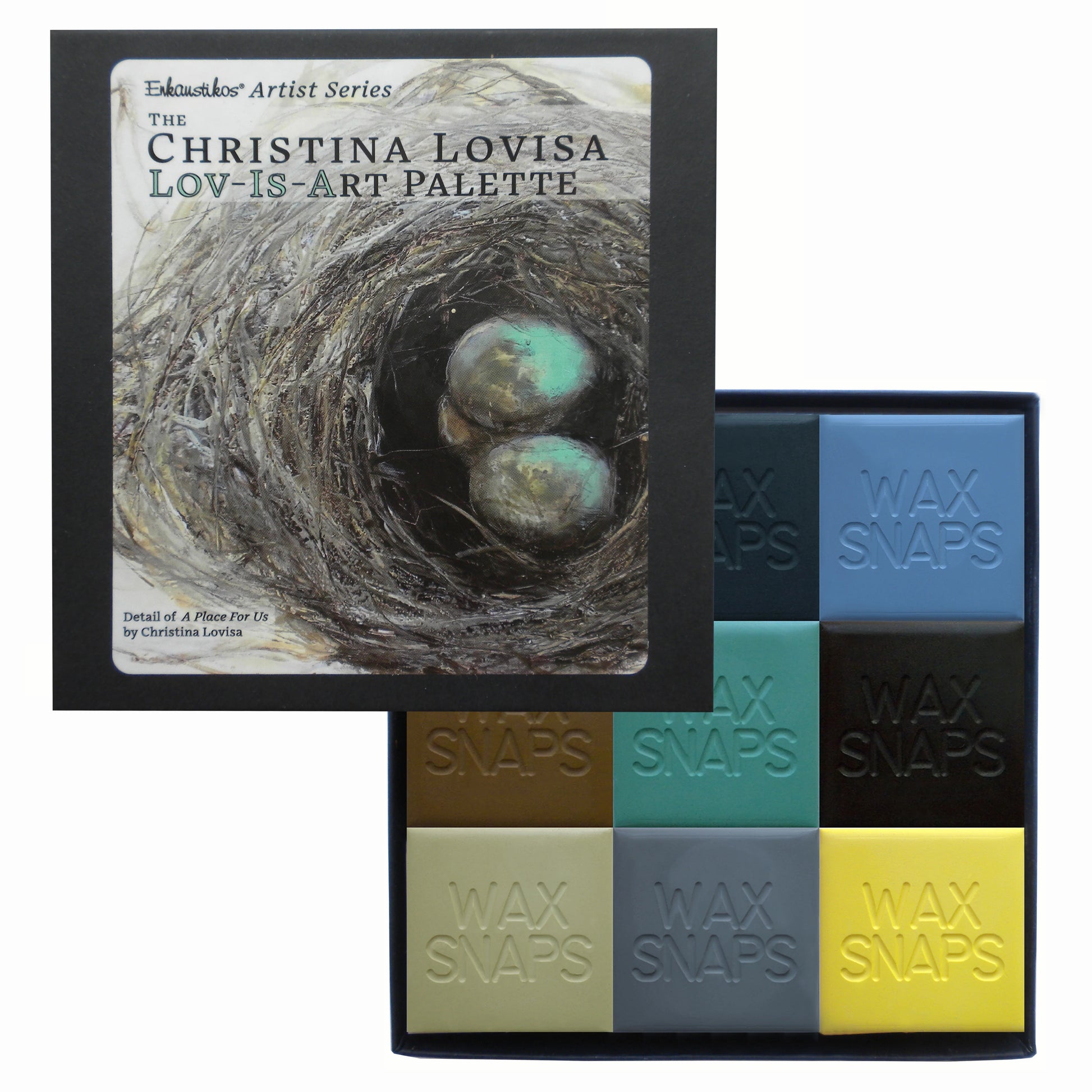The Christina Lovisa Lov Is Art Encaustic Palette