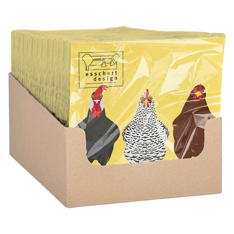 Paper Napkins - Chickens