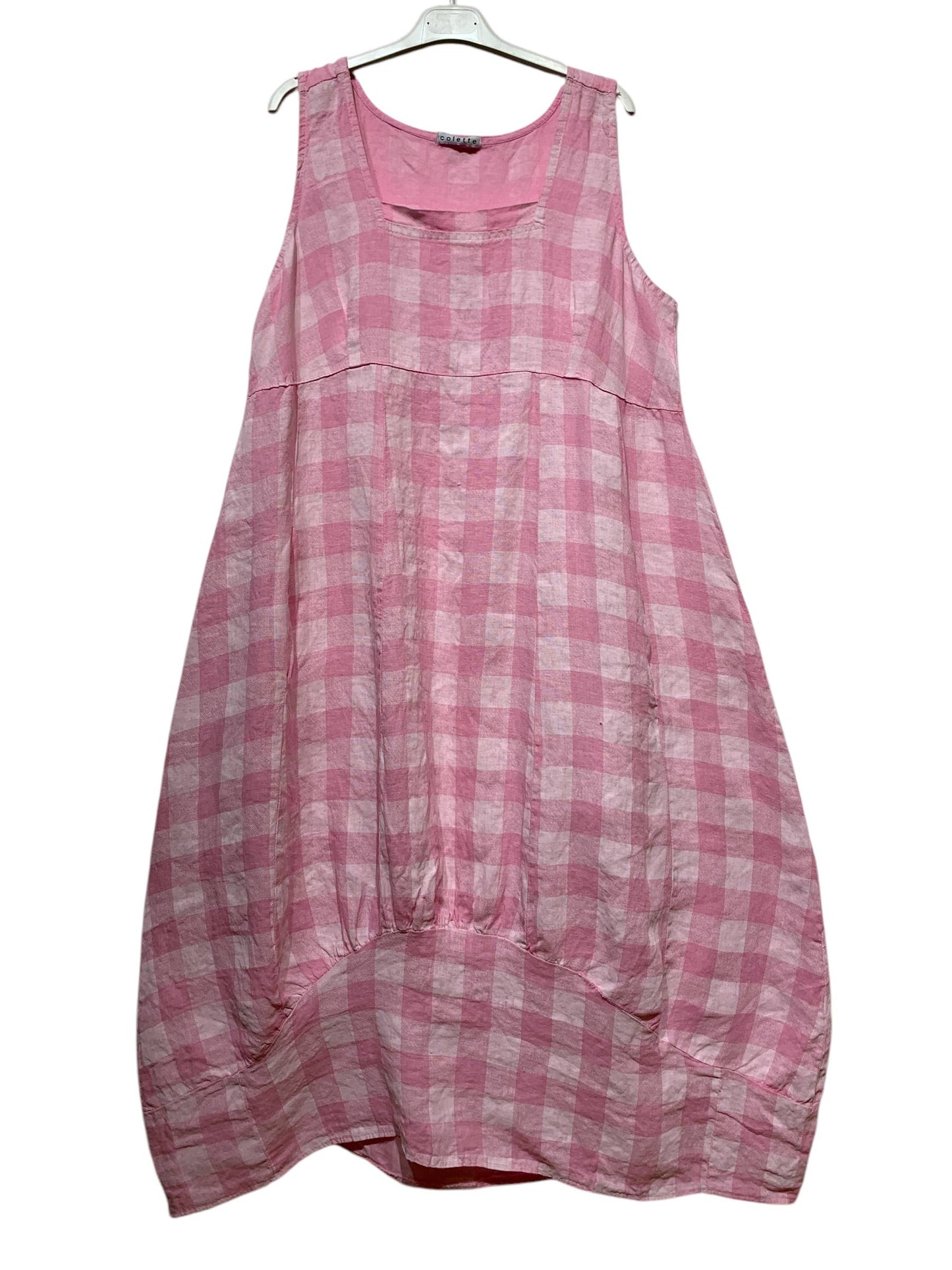 LINEN DRESS Gingham