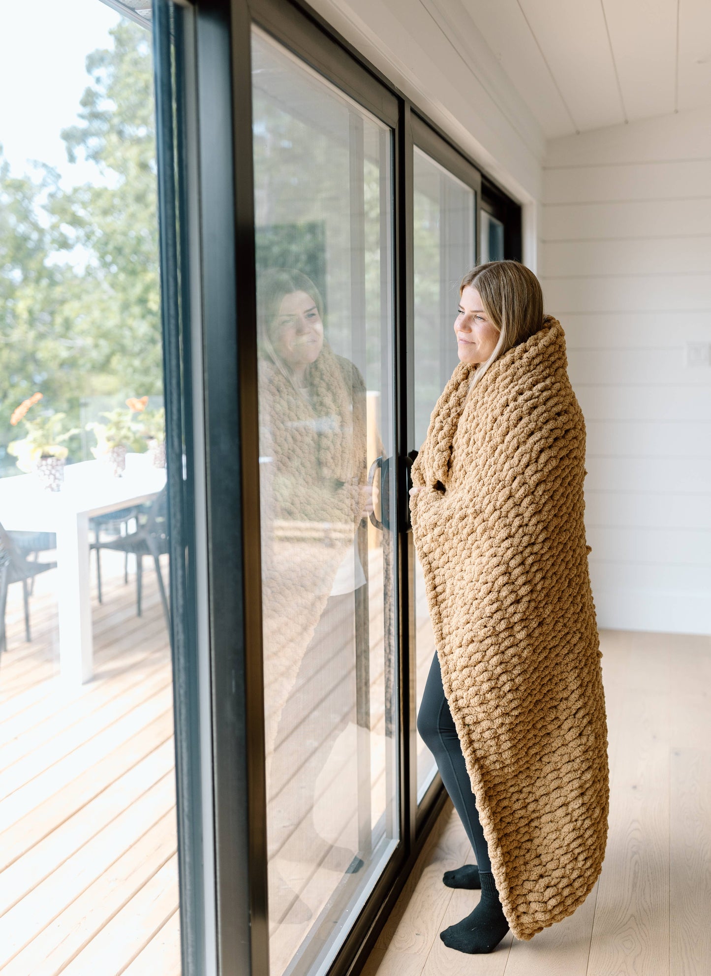 Handmade Chunky Knit Blanket