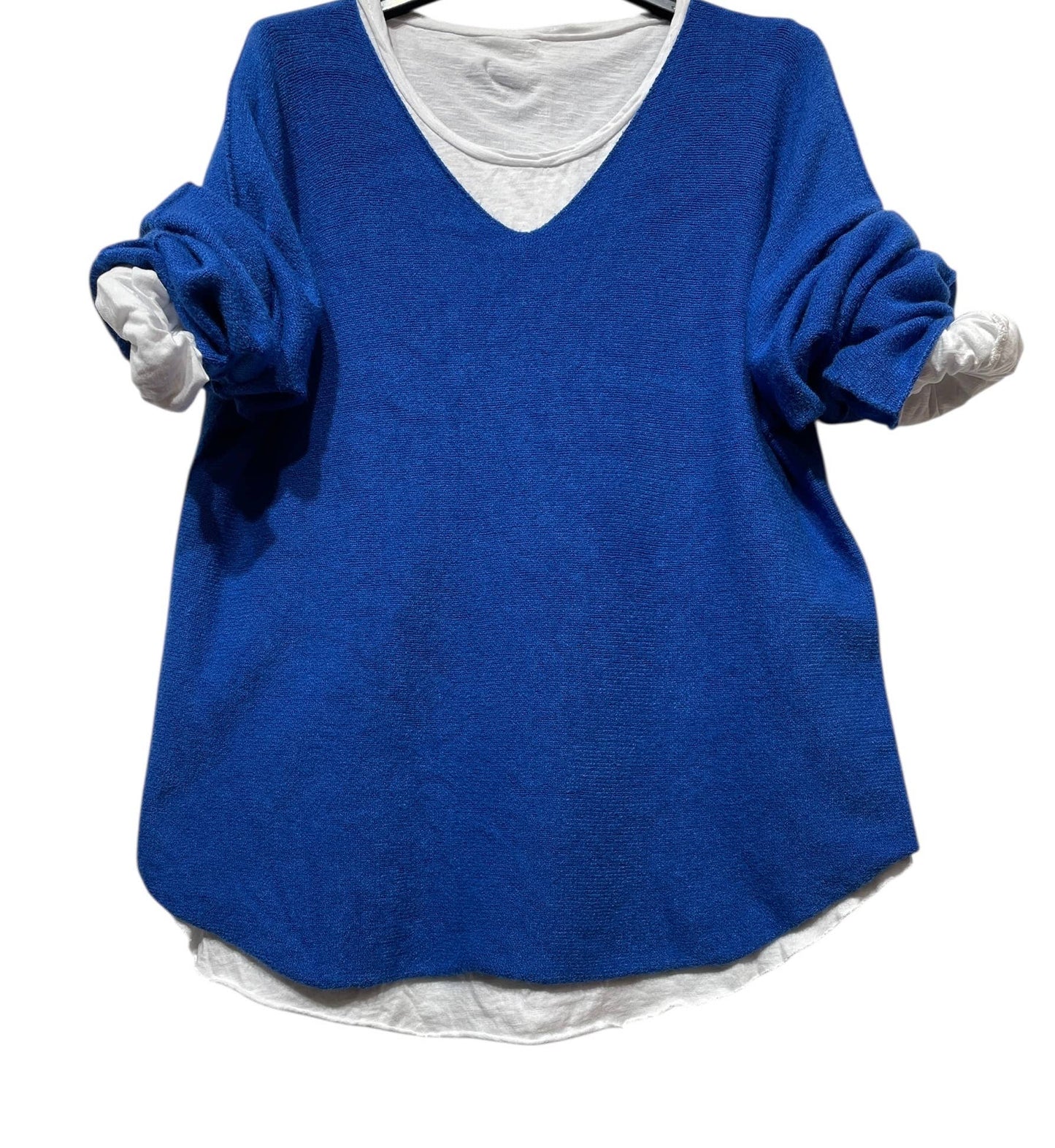 SWEATER, DOUBLE PIECES MADE IN ITALY: MOLE